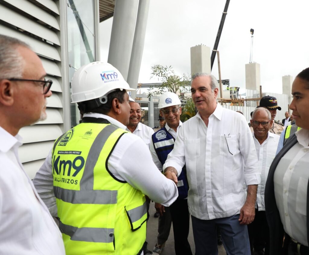 4-1024x845 Presidente Abinader realiza recorrido exitoso durante prueba dinámica en Línea 2C del Metro de Santo Domingo